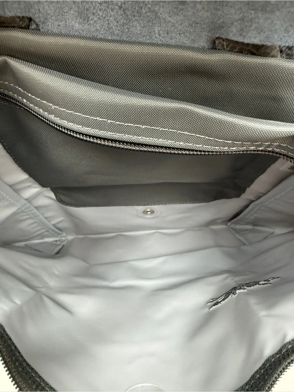 Longchamp Le Pliage “Green” Nylon Backpack – Graphite Gray (NWOT)